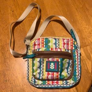 Lily bloom multicolor cross body purse